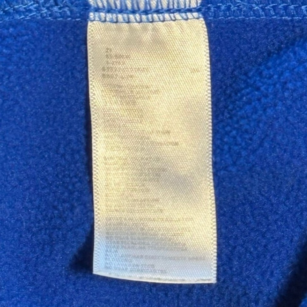 Nike Boys Dri-FIT Therma Hoodie Royal Blue Black Swoosh Sweatshirt 2T - Picture 3 of 4